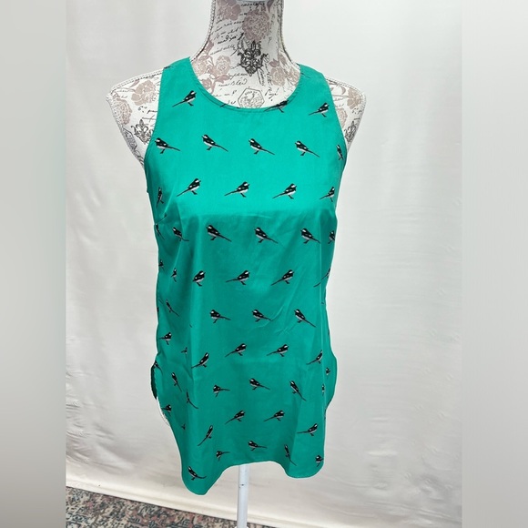 🛍️ BANANA REPUBLIC Green sleeveless top size XS - Picture 7 of 10